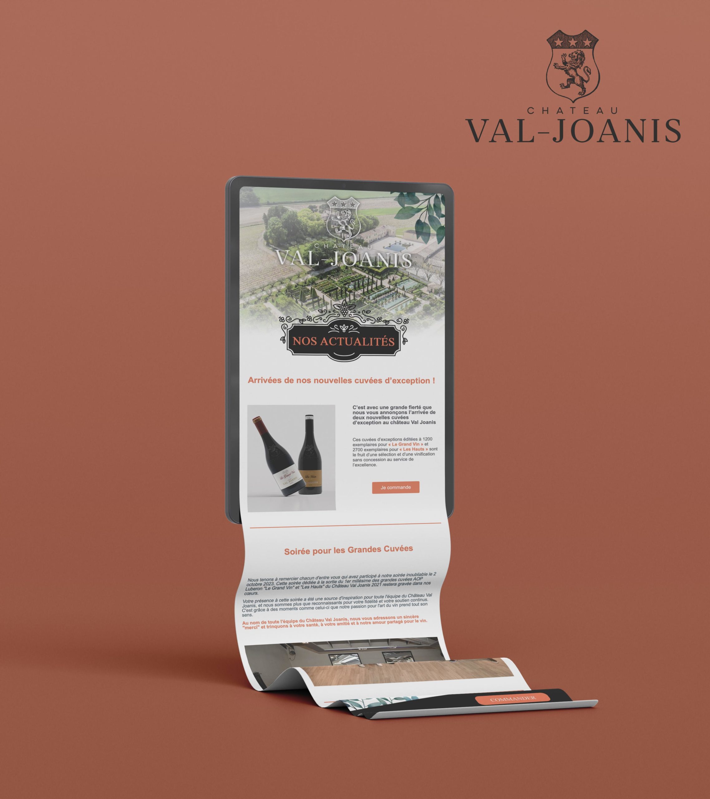 Newsletter Château Val-Joanis