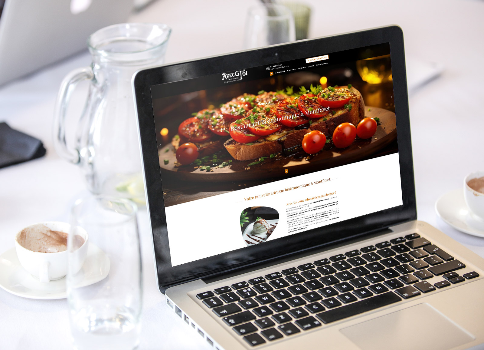 Restaurant Avec Toi Site Internet