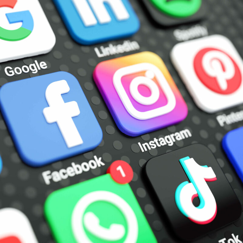 social-media-icons-logos-mobile-phone-screen-3d